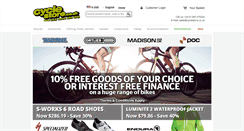 Desktop Screenshot of cyclestore.co.uk